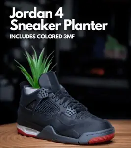 Jordan 4 Planter - 3D Print Model