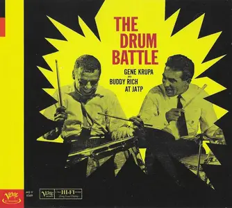 Gene Krupa And Buddy Rich - The Drum Battle At JATP (1960) [Reissue 1999] (New Rip)