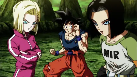 Dragon Ball Super (2015 S05E42 Accelerating Tragedy Vanishing Universes ZR