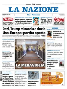 La Nazione Pisa Pontedera - 8 Luglio 2025
