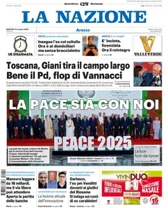 La Nazione Arezzo - 14 Ottobre 2025