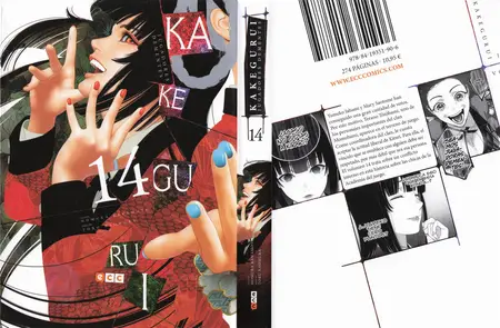 Kakegurui (Jugadores Dementes) Tomos 14-16 (de 18) (serie abierta)