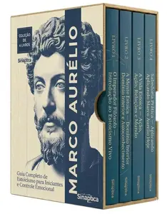 Marco Aurélio Descomplicado - 4 Livros - Guia Completo de Estoicismo para Iniciantes e Controle Emocional