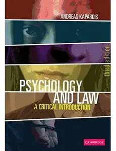 Psychology and Law: A Critical Introduction (3rd edition)