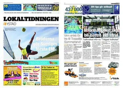 Lokaltidningen Ystad – 02 juni 2018