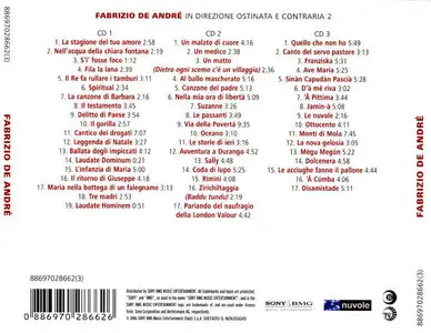 Fabrizio De André - In Direzione Ostinata E Contraria 2 (2006)