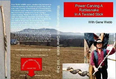 Power Carving A Rattlesnake in a Twisted Stick [Repost]