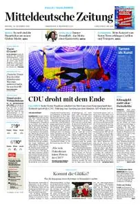 Mitteldeutsche Zeitung Anhalt-Kurier Dessau – 16. Dezember 2019