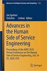 Advances in the Human Side of Service Engineering: Proceedings of the AHFE 2020 Virtual Conference