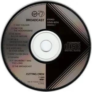 Cutting Crew - Broadcast (1986) Japanese Press