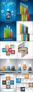 Vector - Tabs infographics design