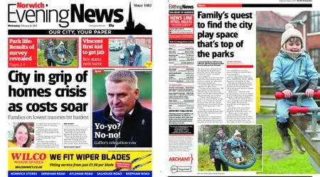 Norwich Evening News – February 16, 2022