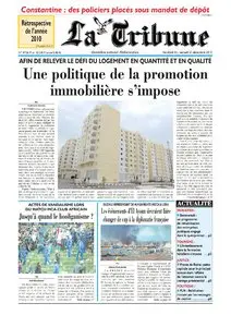 LA TRIBUNE 25 DECEMBRE 2010