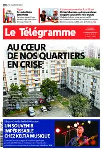 Le Télégramme Quimperlé – 28 juillet 2023