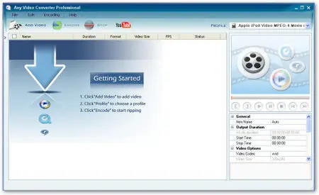 Any Video Converter Professional v3.0.7 Portable