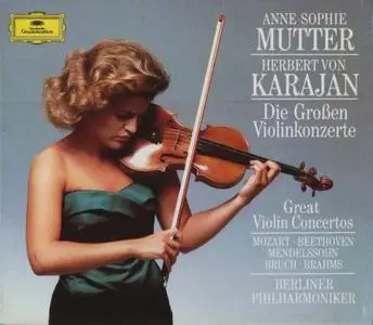 Anne-Sophie Mutter, Berliner Philharmoniker, Herbert von Karajan - Great Violin Concertos (1987)