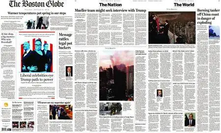 The Boston Globe – January 09, 2018