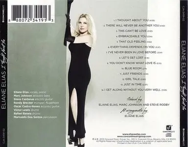 Eliane Elias - I Thought About You (A Tribute To Chet Baker) (2013) {Concord}