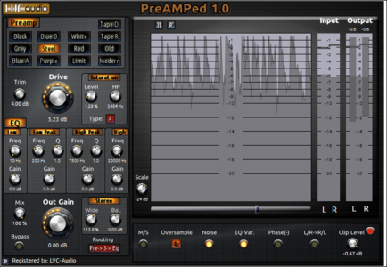 LVC-Audio PreAMPed v1.0.2b (Win / Mac OS X)