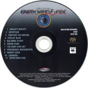 Earth, Wind & Fire - Open Our Eyes (1974) [2015 Audio Fidelity SACD AFZ5 202]