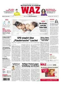 WAZ Westdeutsche Allgemeine Zeitung Essen-Postausgabe - 10. Januar 2018