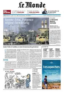 Le Monde du Vendredi, 16. Août 2013