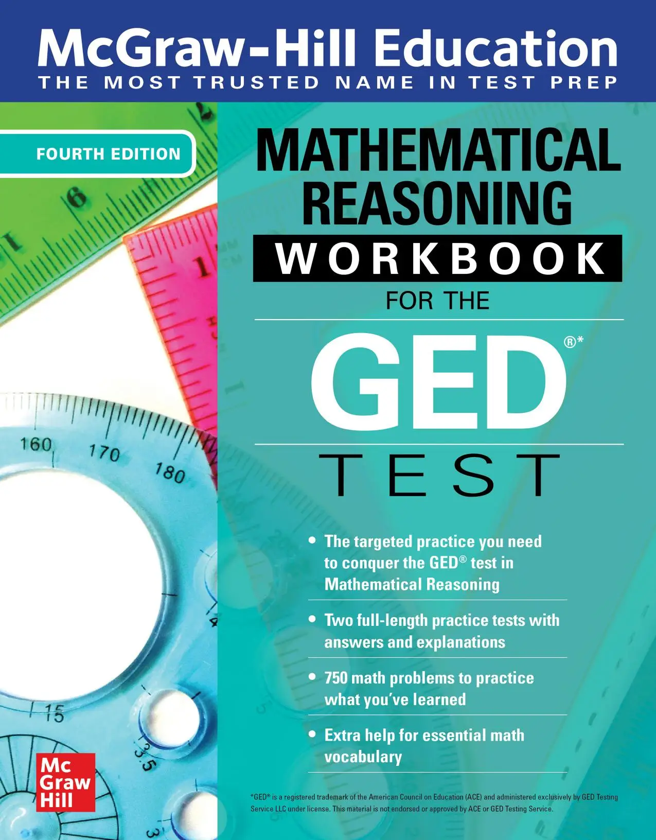 McGrawHill Education Mathematical Reasoning Workbook for the GED Test