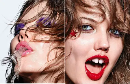 Lindsey Wixson by Richard Burbridge for Interview Germany September 2014