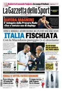 La Gazzetta dello Sport con edizioni locali - 7 Ottobre 2017