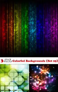 Vectors - Colorful Backgrounds (Set 25)
