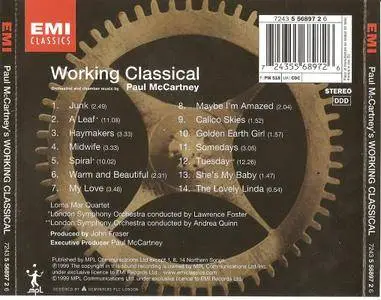 Paul McCartney - Working Classical (1999)