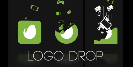 Logo Drop - Project for After Effects (VideoHive)