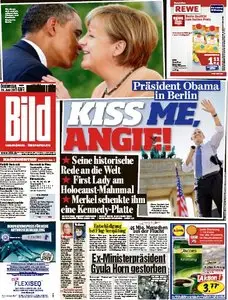 Bild Zeitung vom 20 Juni 2013