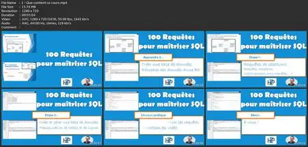 101 Requêtes Pour Maîtriser Sql En Moins De 3 Heures