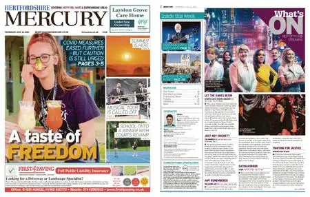 Hertfordshire Mercury – July 22, 2021