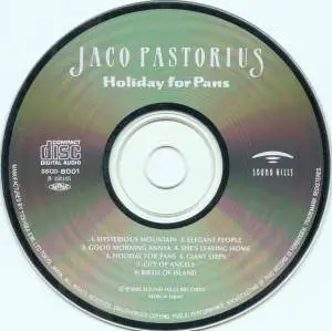 Jaco Pastorius - Holiday For Pans (1993) {Sound Hills Japan}