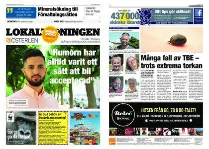 Lokaltidningen Österlen – 11 augusti 2018