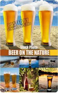 Beer on the nature - UHQ Stock Photo