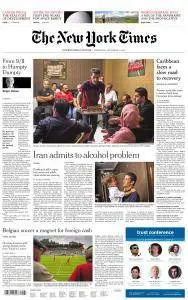 International New York Times - 13 September 2017