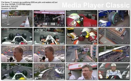 F1 Monaco GP Qualifying (2009)
