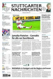 Stuttgarter Nachrichten Blick vom Fernsehturm - 30. Oktober 2017