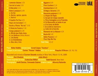 Bebo Valdés – El Arte del Sabor (2001) -repost