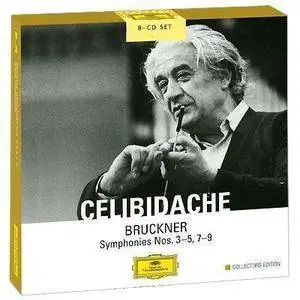 Sergiu Celibidache - Bruckner: Symphonies Nos. 3-5, 7-9 (2004) (8 CD Box Set)