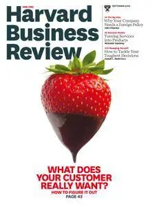 Harvard Business Review - September 01, 2016