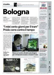 la Repubblica Bologna - 16 Settembre 2018