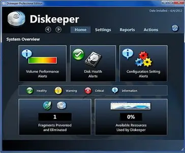 Diskeeper 2012 16.0.1017 Pro (x86/x64)