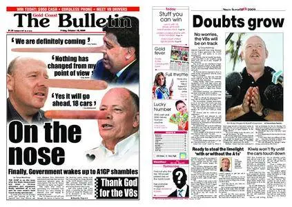 The Gold Coast Bulletin – October 16, 2009