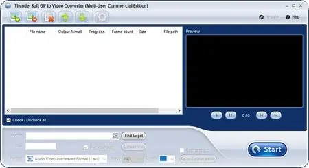 ThunderSoft GIF to Video Converter 4.1.0