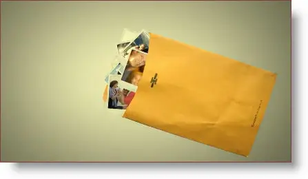 After Effects project - Photos in Envelop