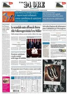 Il Sole 24 Ore - 25.09.2015